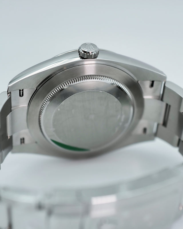 Rolex 126334 Datejust 41 with Mint Green Stick Dial on Oyster