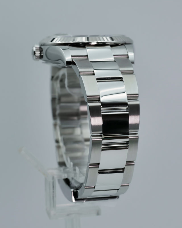 Rolex 126234 Datejust with Olive Green Palm Motif Dial on Oyster