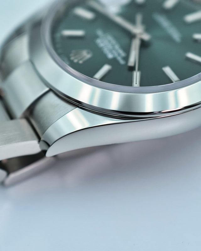Rolex 126300 Datejust 41 with Mint Green Dial on Oyster