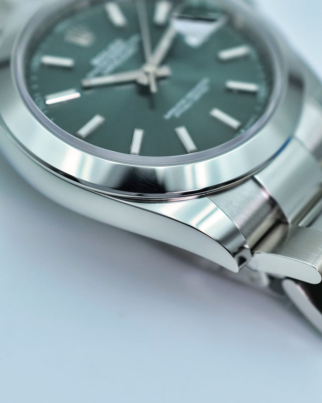 Rolex 126300 Datejust 41 with Mint Green Dial on Oyster