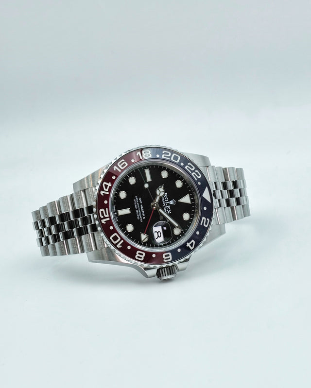 Rolex 126710BLRO GMT Master II on Jubilee (New Old Stock)