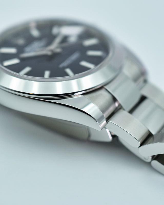Rolex 126300 Datejust 41 with Blue Stick Dial on Oyster
