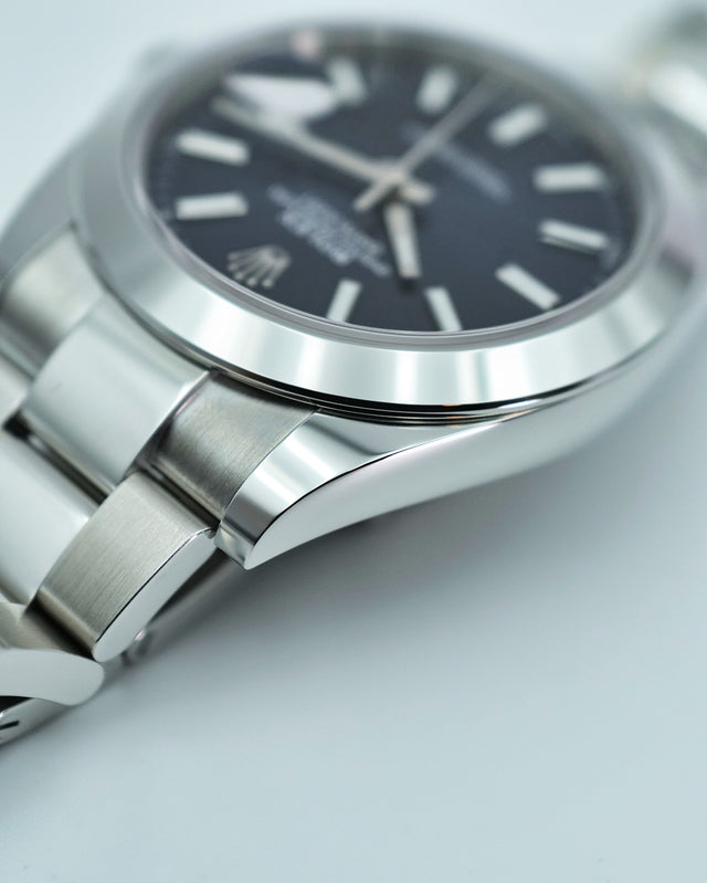 Rolex 126300 Datejust 41 with Blue Stick Dial on Oyster