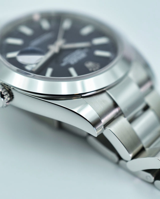Rolex 126300 Datejust 41 with Blue Stick Dial on Oyster
