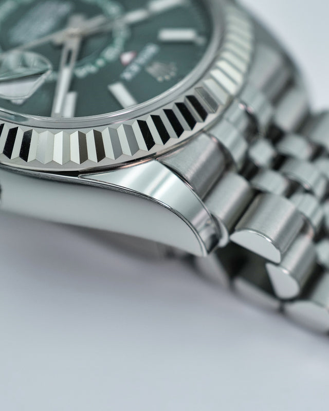 Rolex 336934 Sky-Dweller with Mint Green Dial on Jubilee