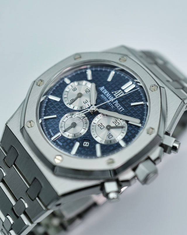 Audemars Piguet 26331ST Royal Oak Chronograph with Blue Dial