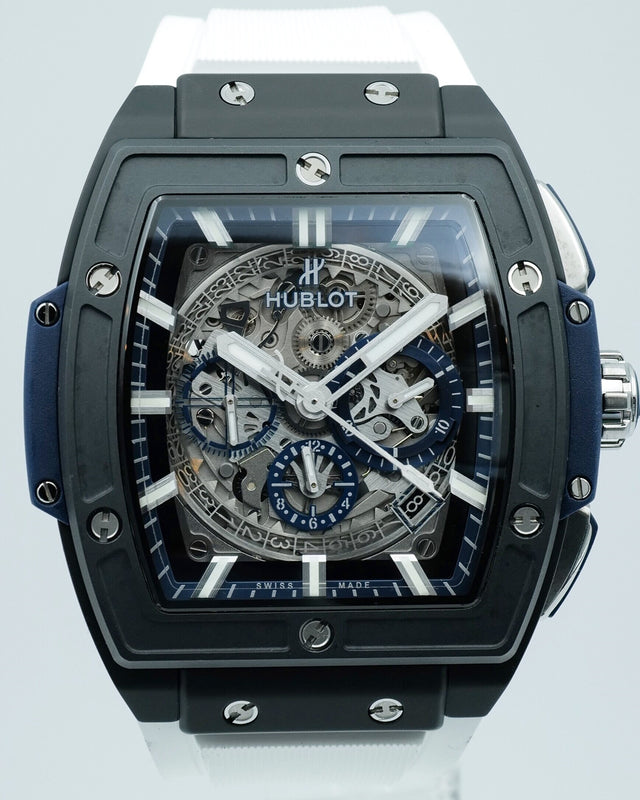 Hublot 601.CI.7170.LR Spirit of Big Bang 45mm Ceramic Blue with Skeleton Dial