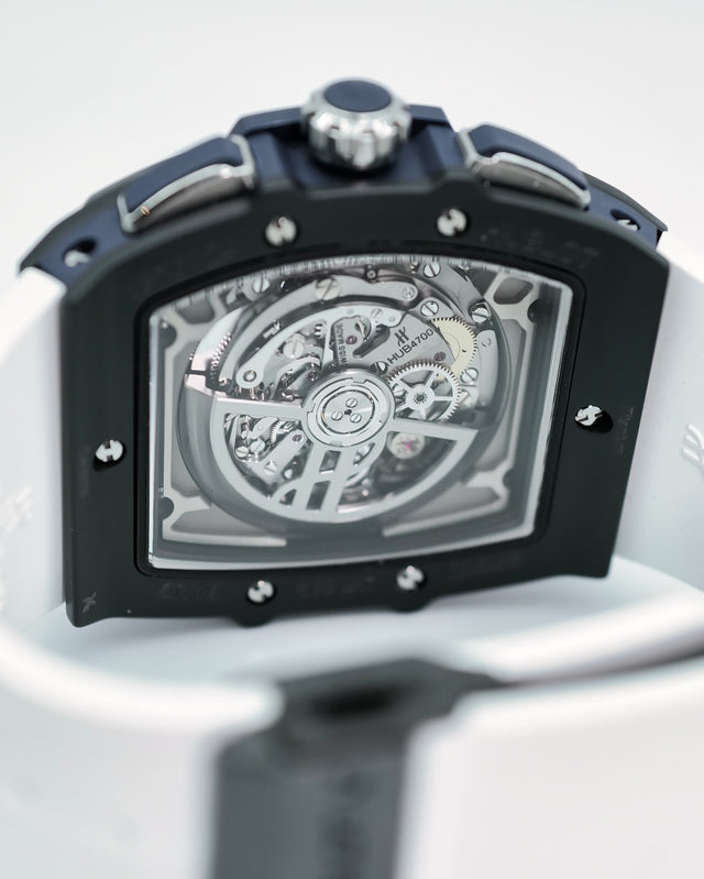 Hublot 601.CI.7170.LR Spirit of Big Bang 45mm Ceramic Blue with Skeleton Dial