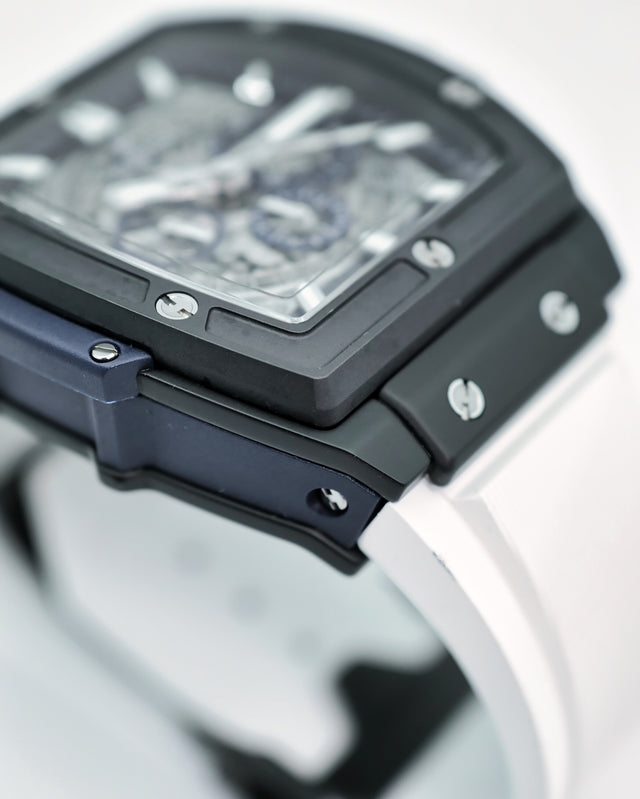 Hublot 601.CI.7170.LR Spirit of Big Bang 45mm Ceramic Blue with Skeleton Dial