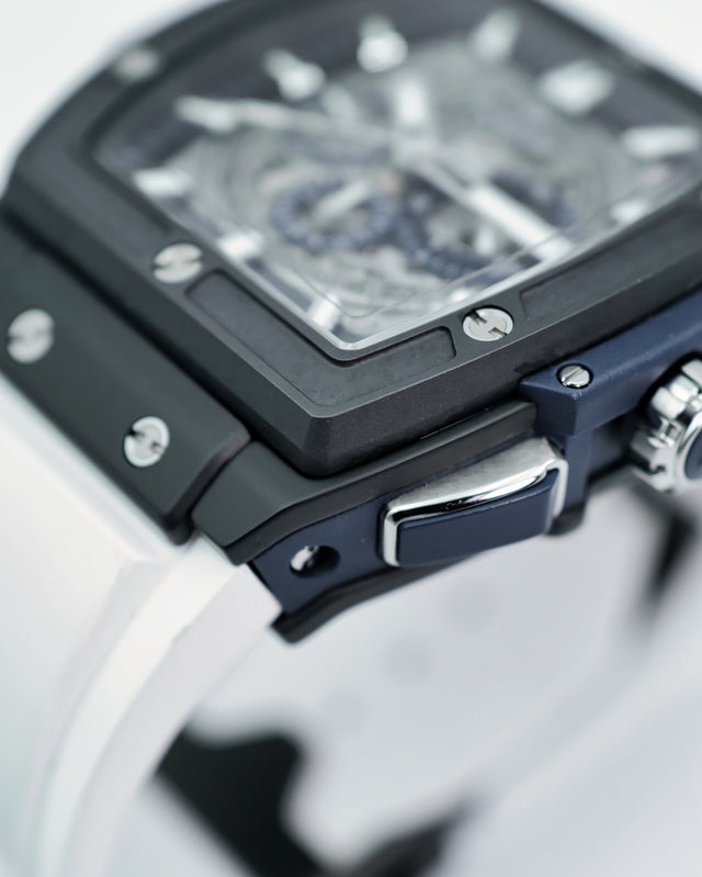 Hublot 601.CI.7170.LR Spirit of Big Bang 45mm Ceramic Blue with Skeleton Dial