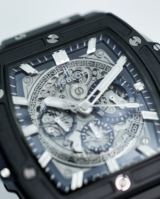Hublot 601.CI.7170.LR Spirit of Big Bang 45mm Ceramic Blue with Skeleton Dial