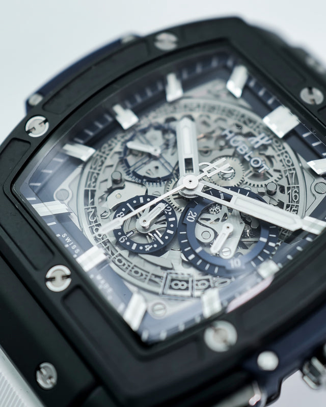Hublot 601.CI.7170.LR Spirit of Big Bang 45mm Ceramic Blue with Skeleton Dial
