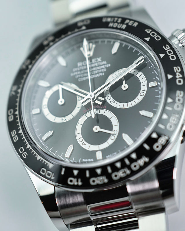 Rolex 126500LN Cosmograph Daytona with Black Dial (New Model)