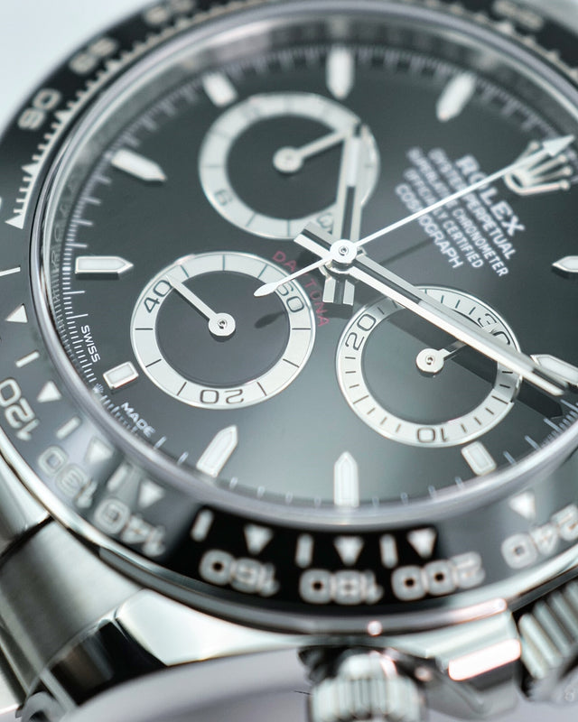 Rolex 126500LN Cosmograph Daytona with Black Dial (New Model)