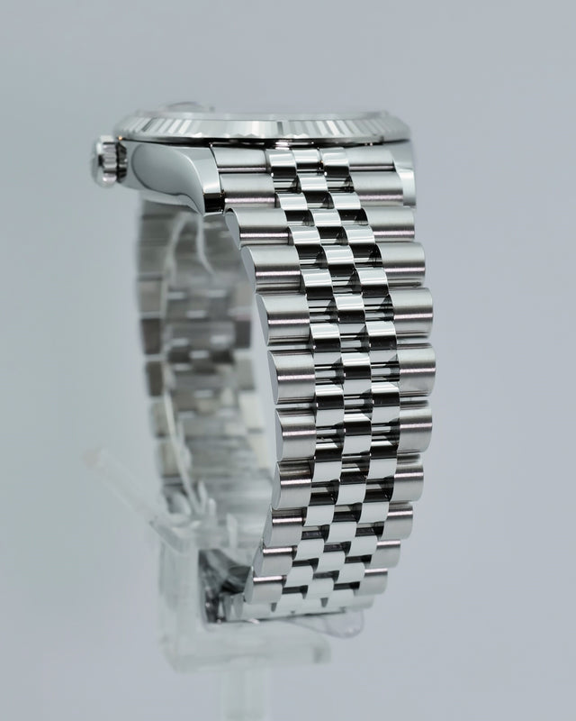 Rolex 126234 Datejust with Black Dial on Jubilee