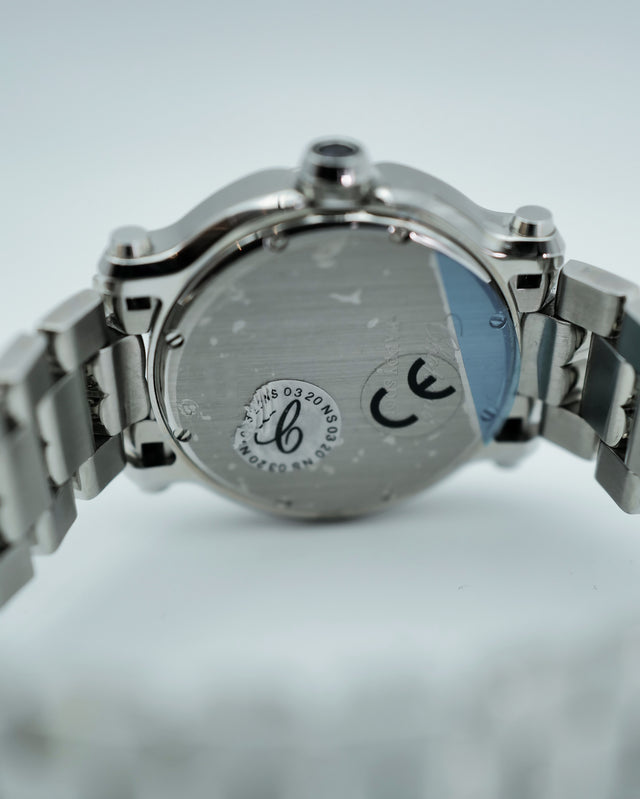 Chopard Happy Sport Quartz Black Dial Diamonds