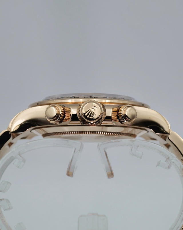 Rolex 116505 Cosmograph Daytona 18K Rose Gold with Black Dial