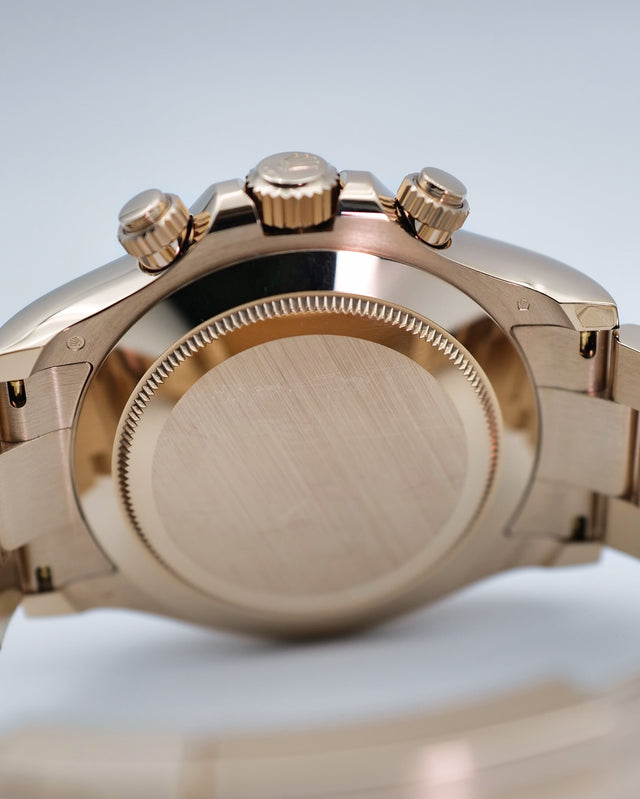 Rolex 116505 Cosmograph Daytona 18K Rose Gold with Black Dial