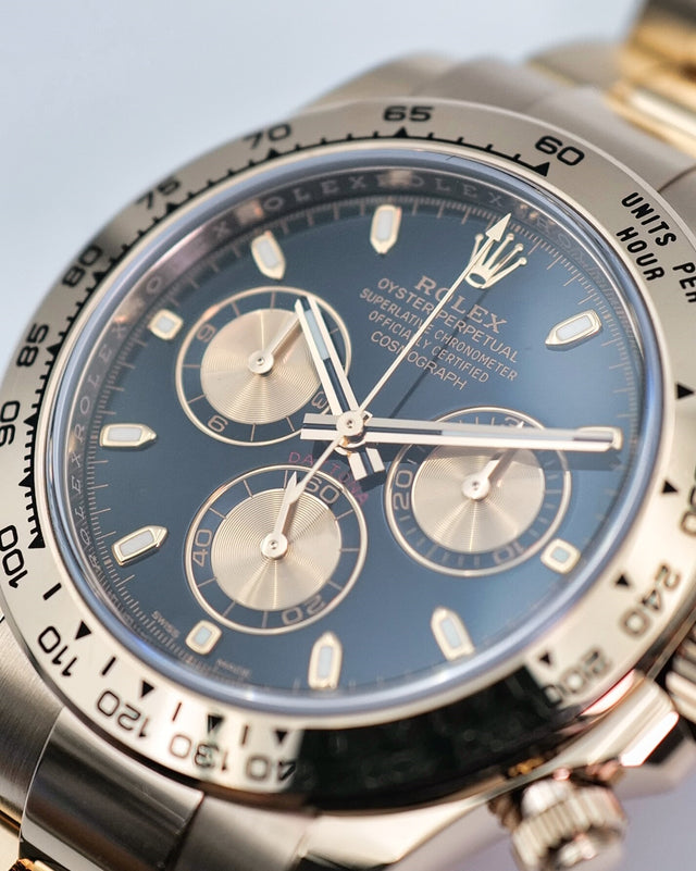 Rolex 116505 Cosmograph Daytona 18K Rose Gold with Black Dial