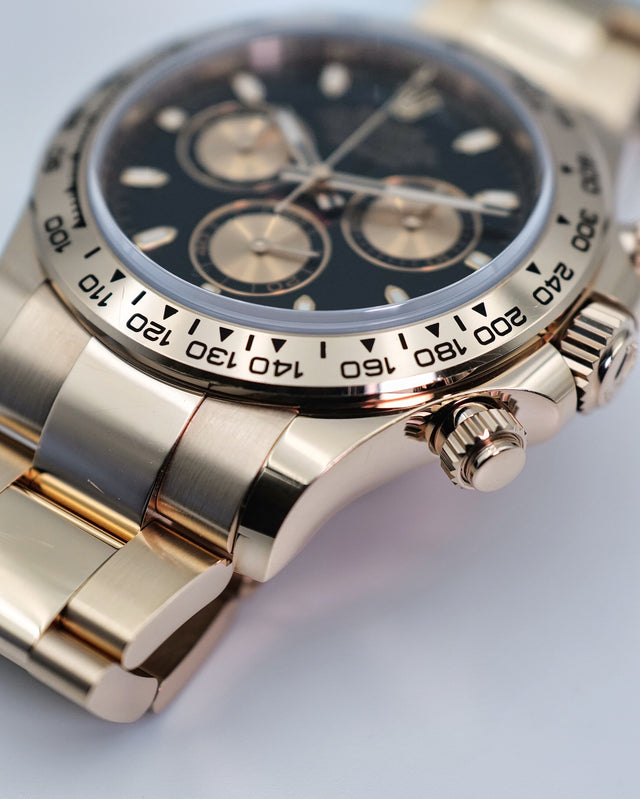 Rolex 116505 Cosmograph Daytona 18K Rose Gold with Black Dial