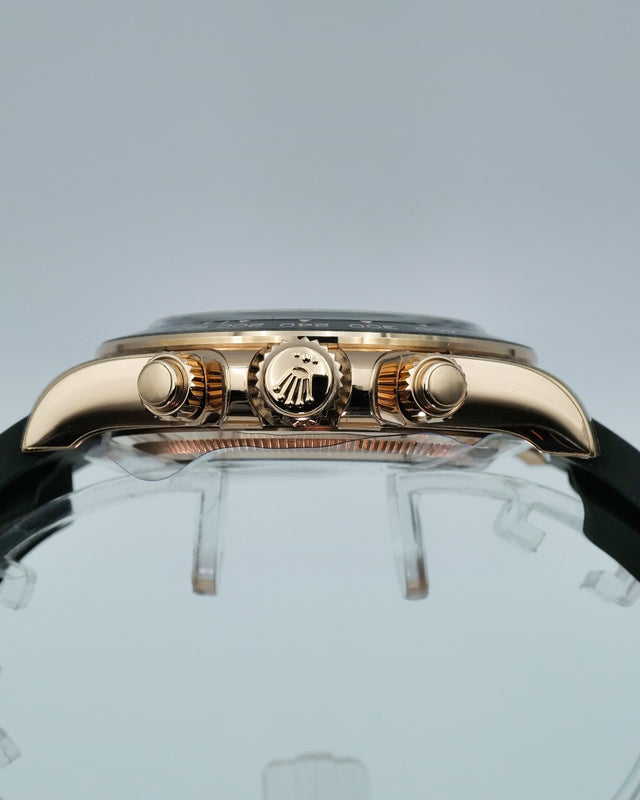 Rolex 126515LN Cosmograph Daytona 18K Rose Gold with Black Dial