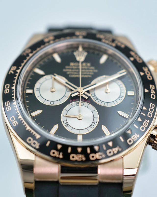 Rolex 126515LN Cosmograph Daytona 18K Rose Gold with Black Dial