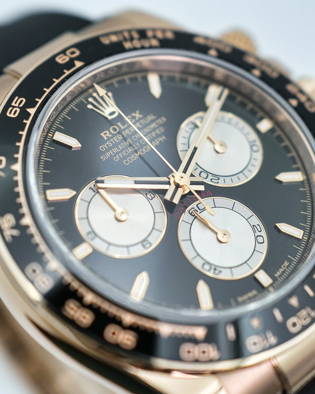 Rolex 126515LN Cosmograph Daytona 18K Rose Gold with Black Dial