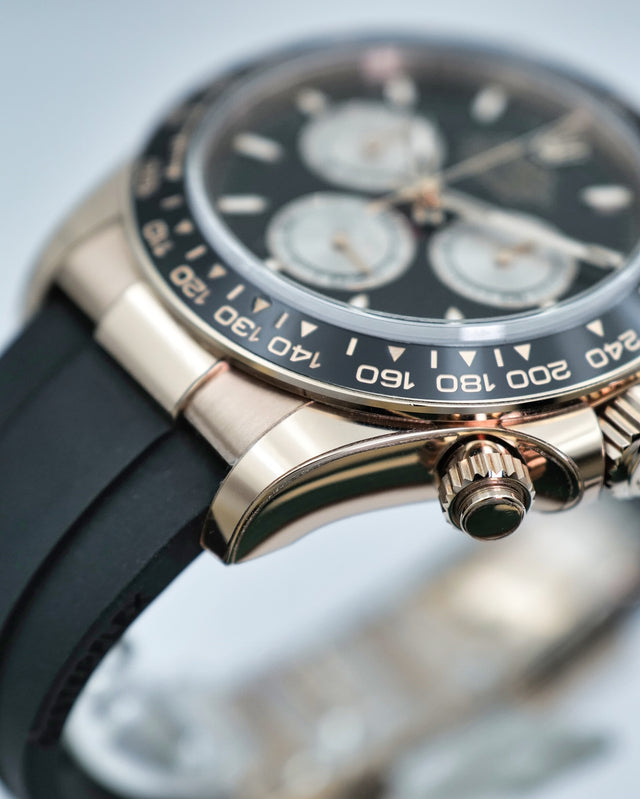 Rolex 126515LN Cosmograph Daytona 18K Rose Gold with Black Dial