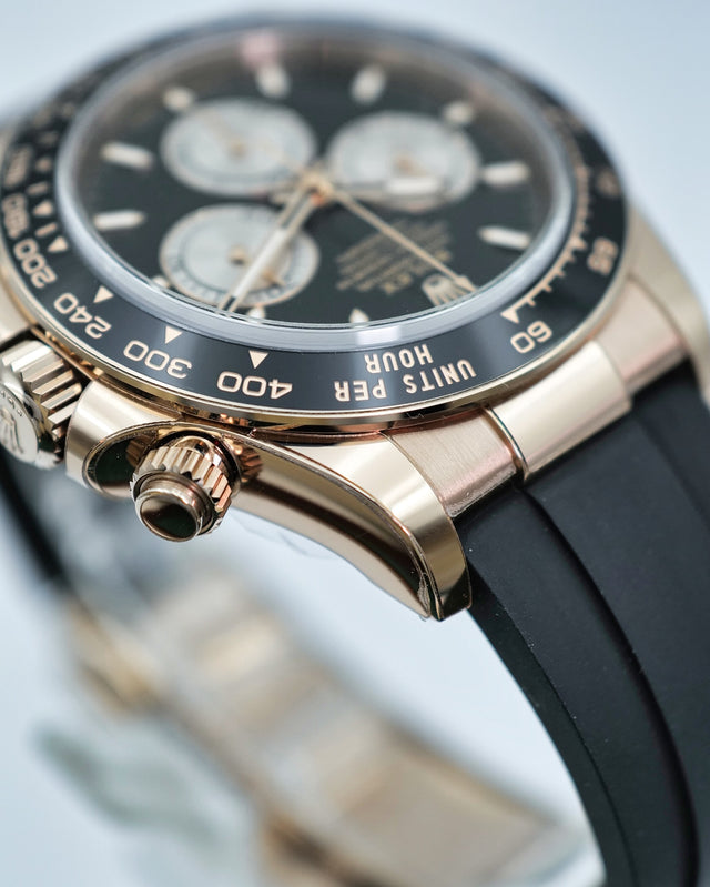 Rolex 126515LN Cosmograph Daytona 18K Rose Gold with Black Dial