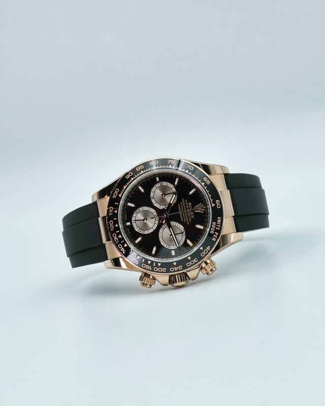 Rolex 126515LN Cosmograph Daytona 18K Rose Gold with Black Dial