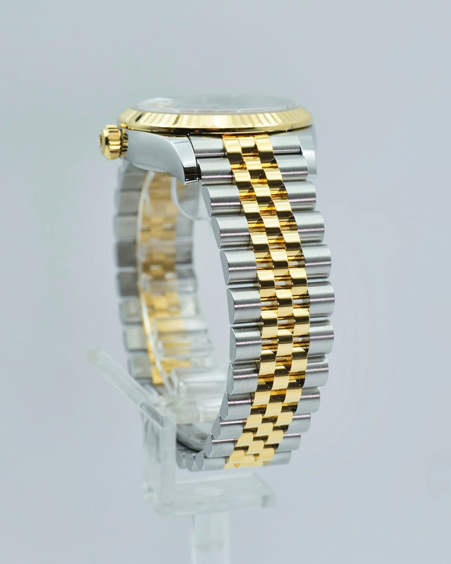 Rolex 278273 Datejust 18K/SS with Silver Roman Dial on Jubilee