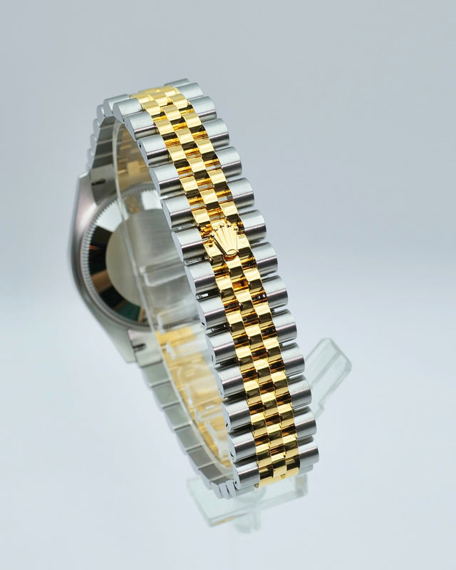 Rolex 278273 Datejust 18K/SS with Silver Roman Dial on Jubilee