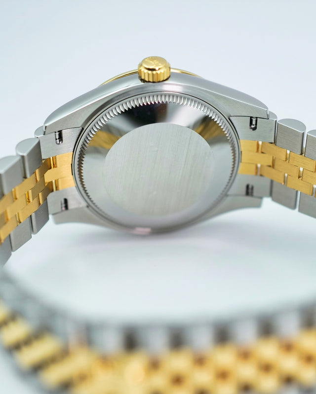 Rolex 278273 Datejust 18K/SS with Silver Roman Dial on Jubilee