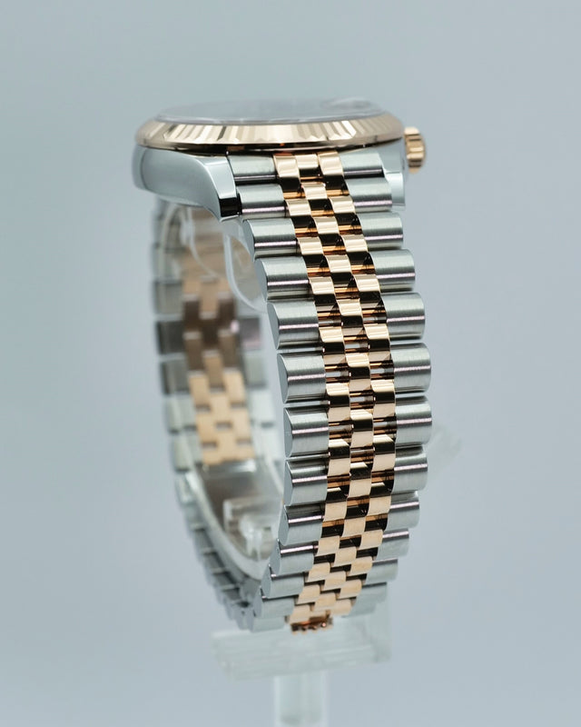 Rolex 278271 Datejust 18K/SS with Chocolate Roman Dial on Jubilee