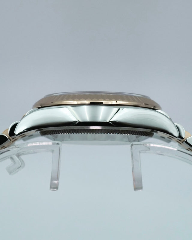 Rolex 278271 Datejust 18K/SS with Chocolate Roman Dial on Jubilee