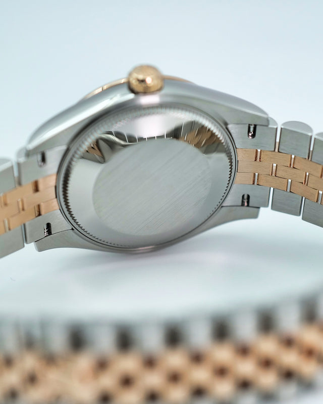 Rolex 278271 Datejust 18K/SS with Chocolate Roman Dial on Jubilee