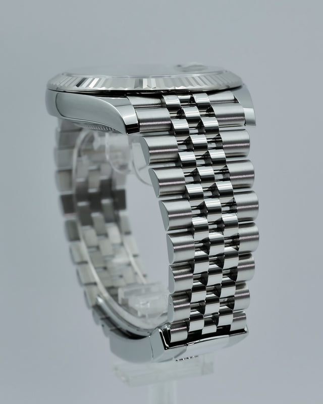 Rolex 126334 Datejust 41 "Winbledon" with Slate Roman Dial on Jubilee