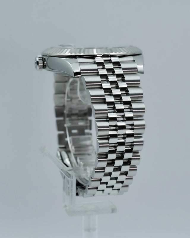 Rolex 126334 Datejust 41 "Winbledon" with Slate Roman Dial on Jubilee