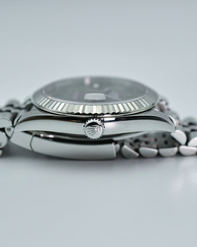 Rolex 126334 Datejust 41 with Slate Roman Dial on Jubilee