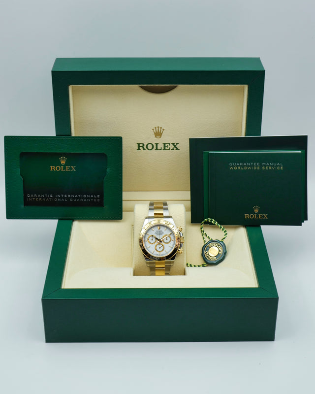 Rolex 126503 Cosmograph Daytona 18K/Stainless Steel with White Dial
