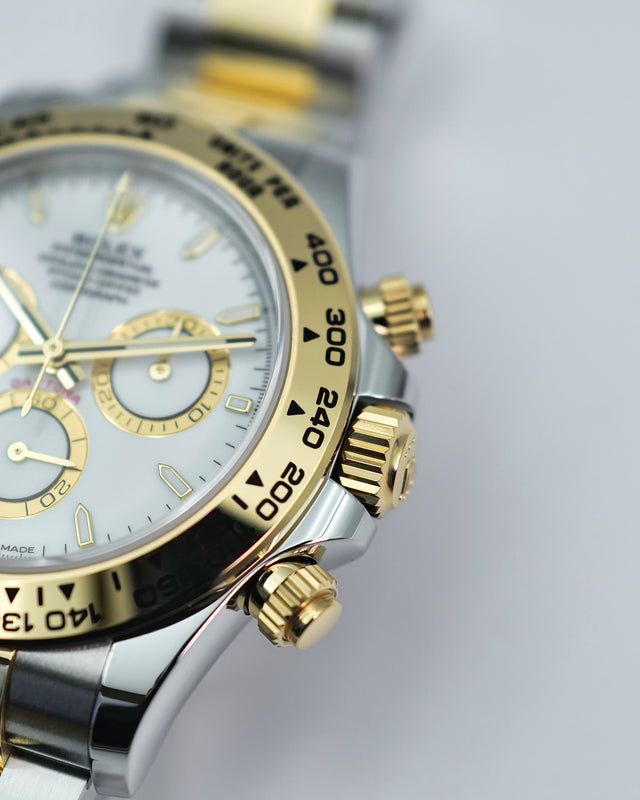 Rolex 126503 Cosmograph Daytona 18K/Stainless Steel with White Dial