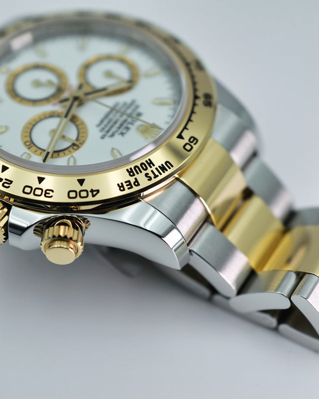 Rolex 126503 Cosmograph Daytona 18K/Stainless Steel with White Dial