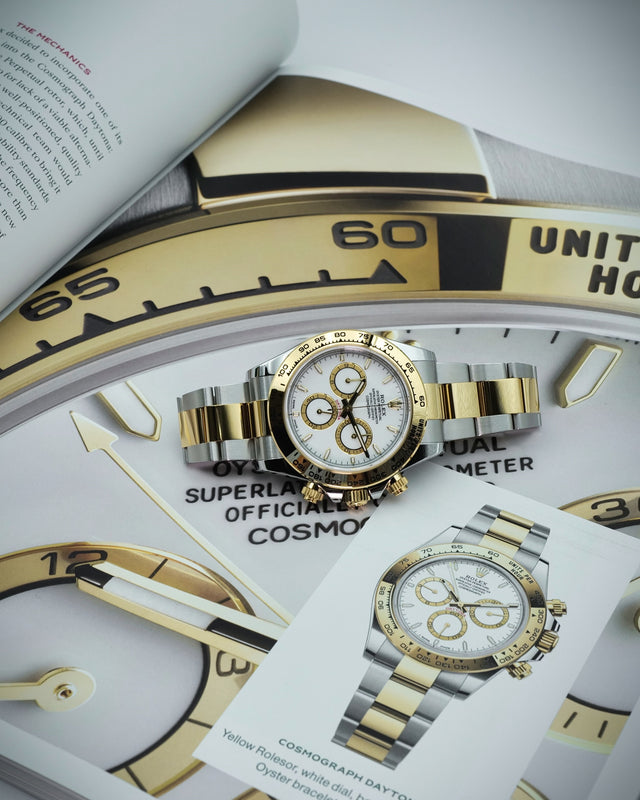 Rolex 126503 Cosmograph Daytona 18K/Stainless Steel with White Dial