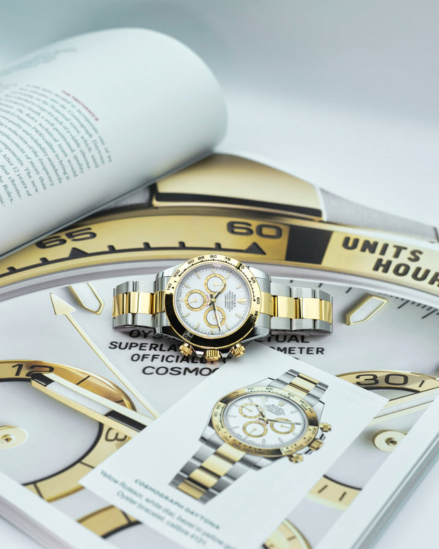 Rolex 126503 Cosmograph Daytona 18K/Stainless Steel with White Dial