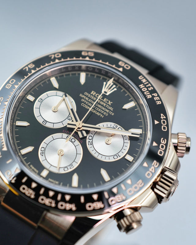 Rolex 126515LN Cosmograph Daytona 18K Rose Gold with Black Dial