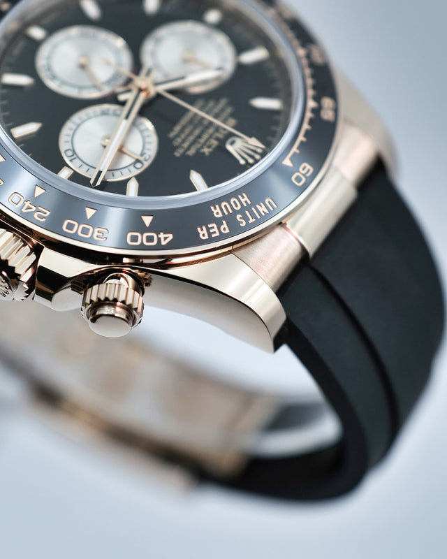 Rolex 126515LN Cosmograph Daytona 18K Rose Gold with Black Dial