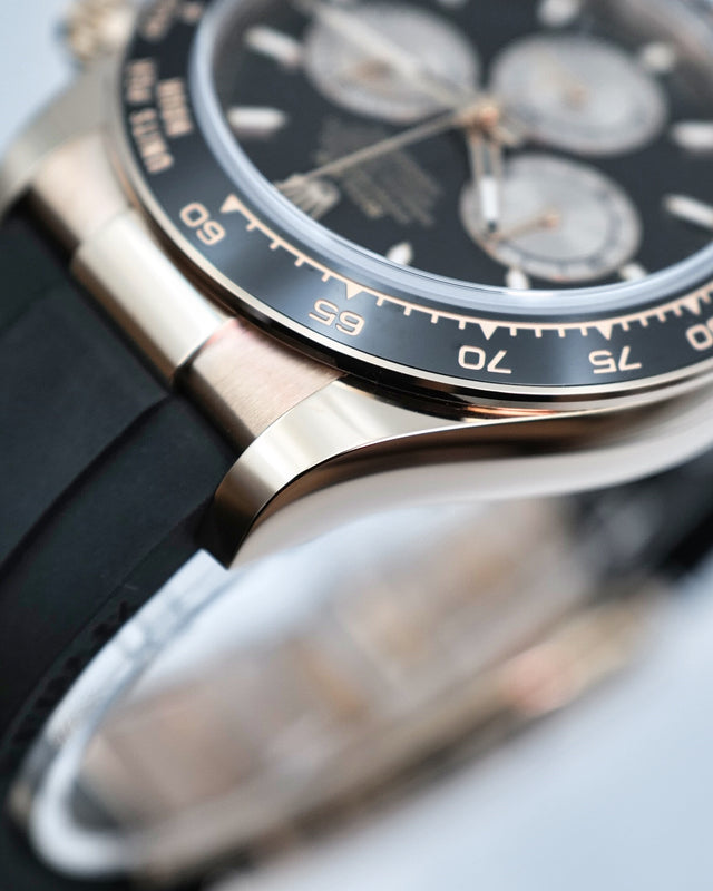 Rolex 126515LN Cosmograph Daytona 18K Rose Gold with Black Dial