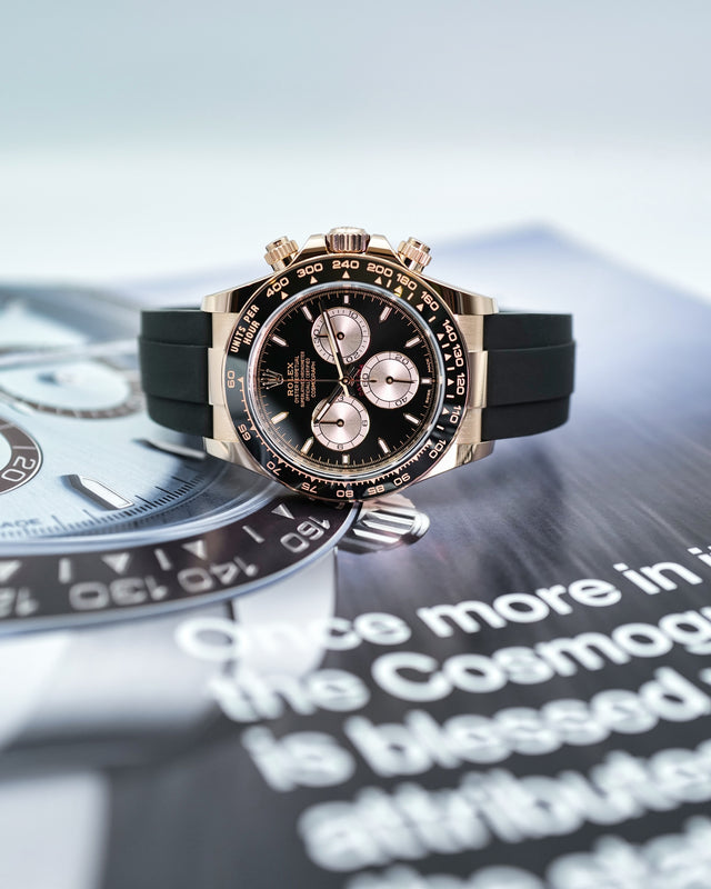 Rolex 126515LN Cosmograph Daytona 18K Rose Gold with Black Dial