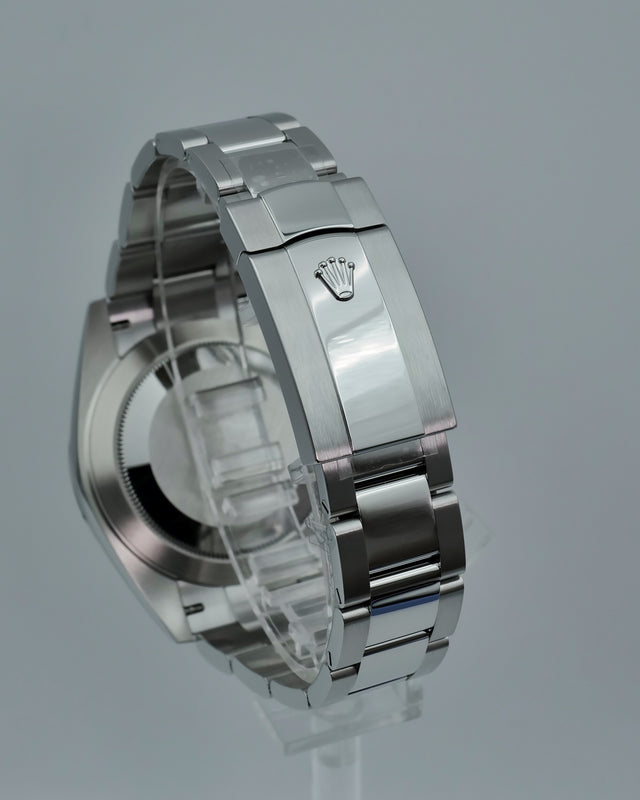 Rolex 126334 Datejust 41 with Slate Stick Dial on Oyster (New Old Stock)