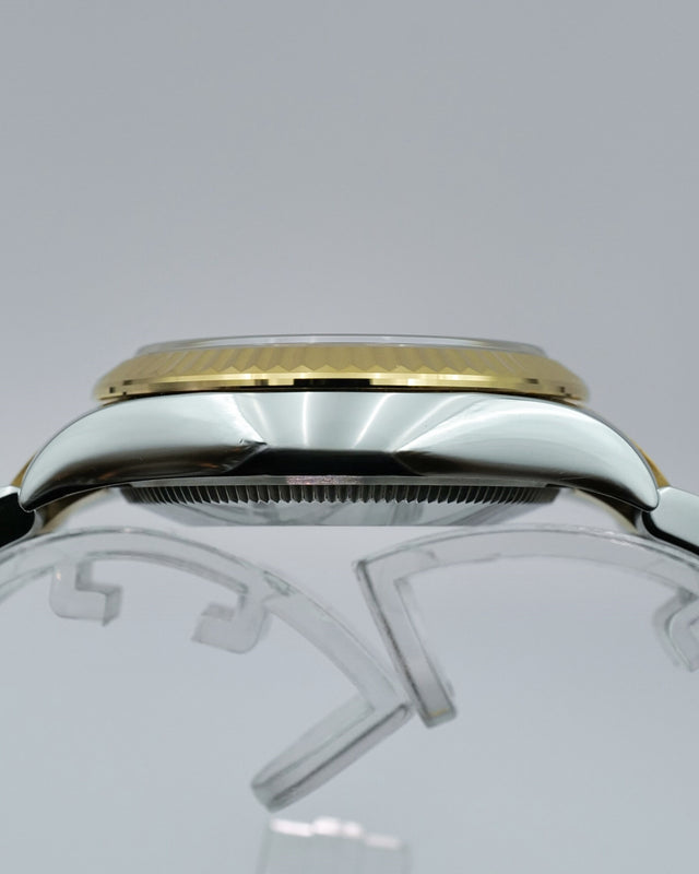 Rolex 278273 Datejust 18K/SS with Olive Green Diamond Dial on Oyster